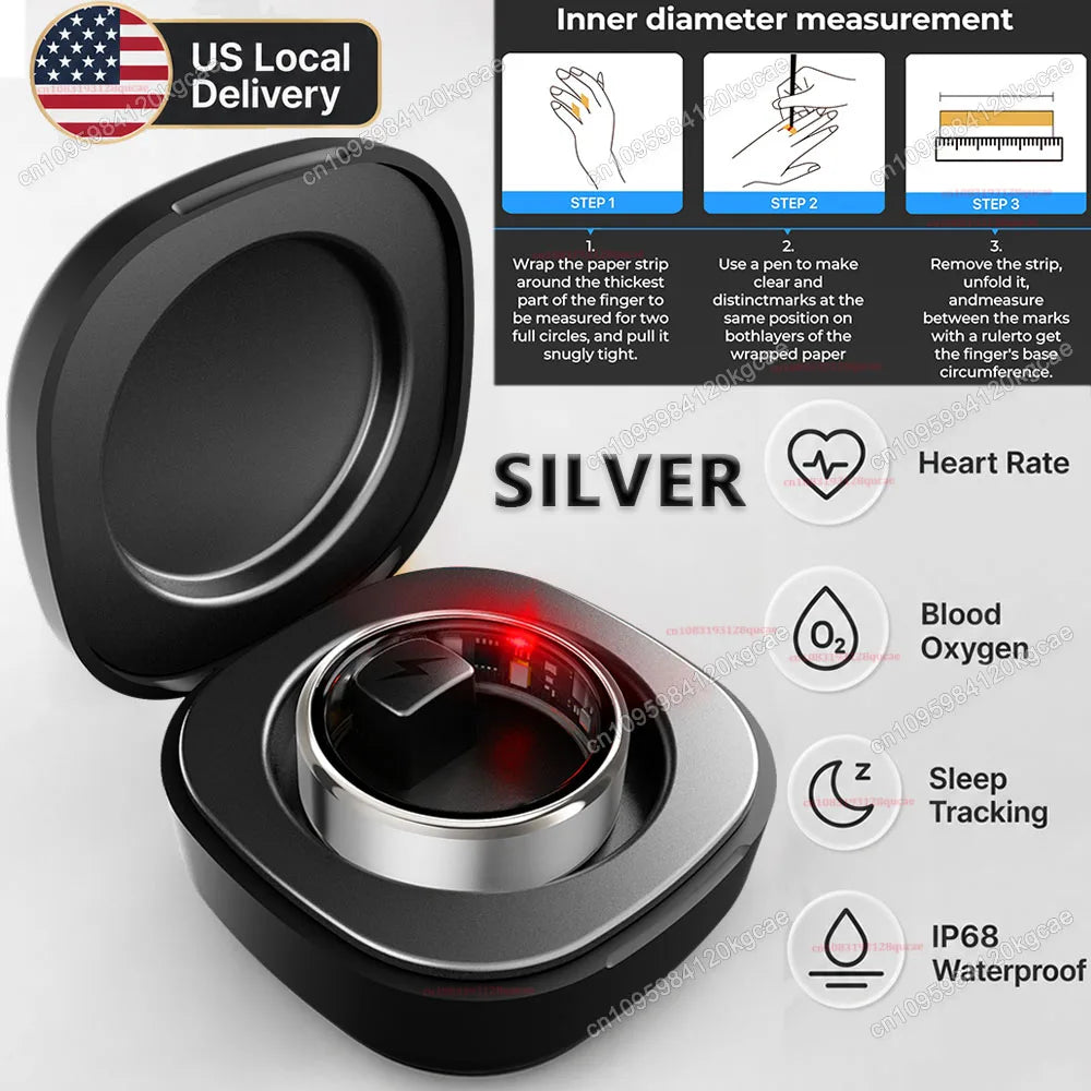 Ola Esporte Smart Ring Heart Rate Blood Oxygen Sleep Monitor