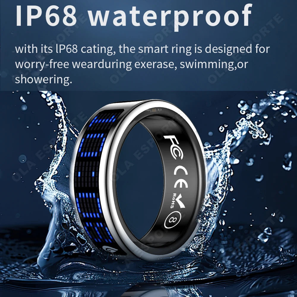 Ola Esporte Smart Ring With AMOLED Display And Health Tracking