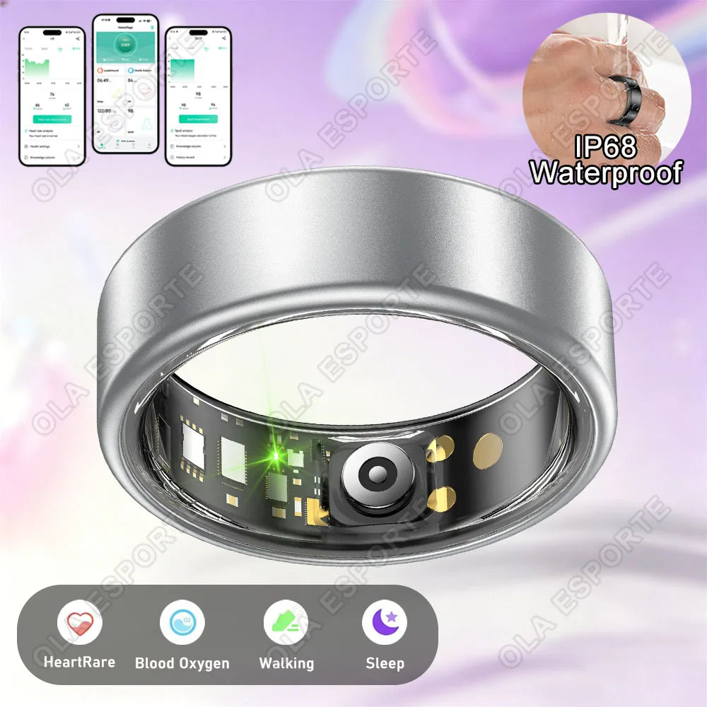 Ola Esporte Smart Ring Health, Sleep And Activity Monitor