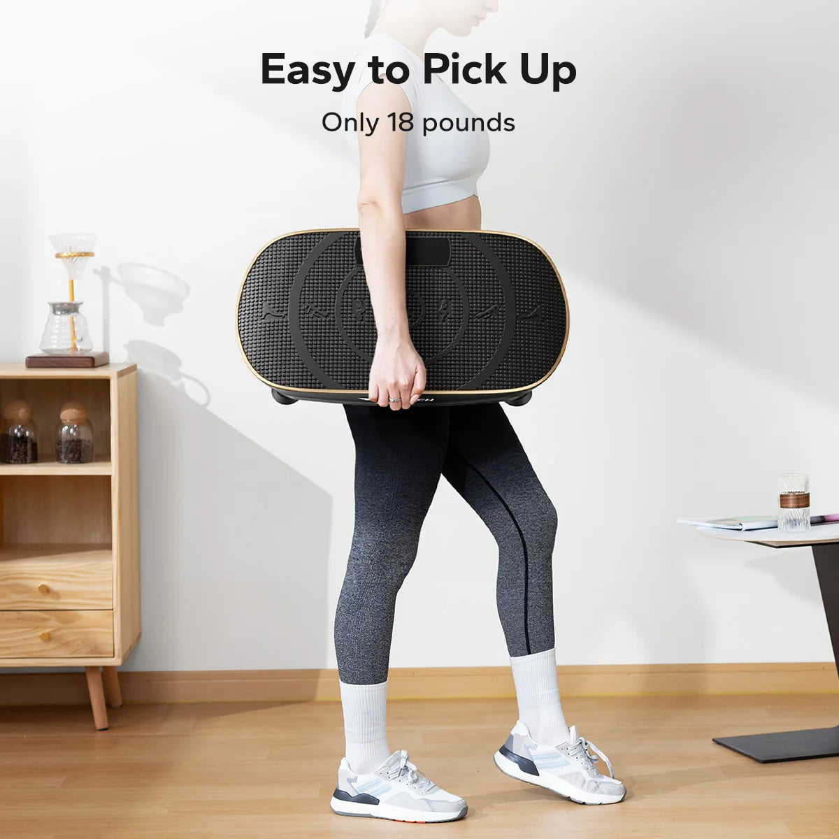 Merach Vibration Plate Exercise Machine For Whole Body Fitness Training