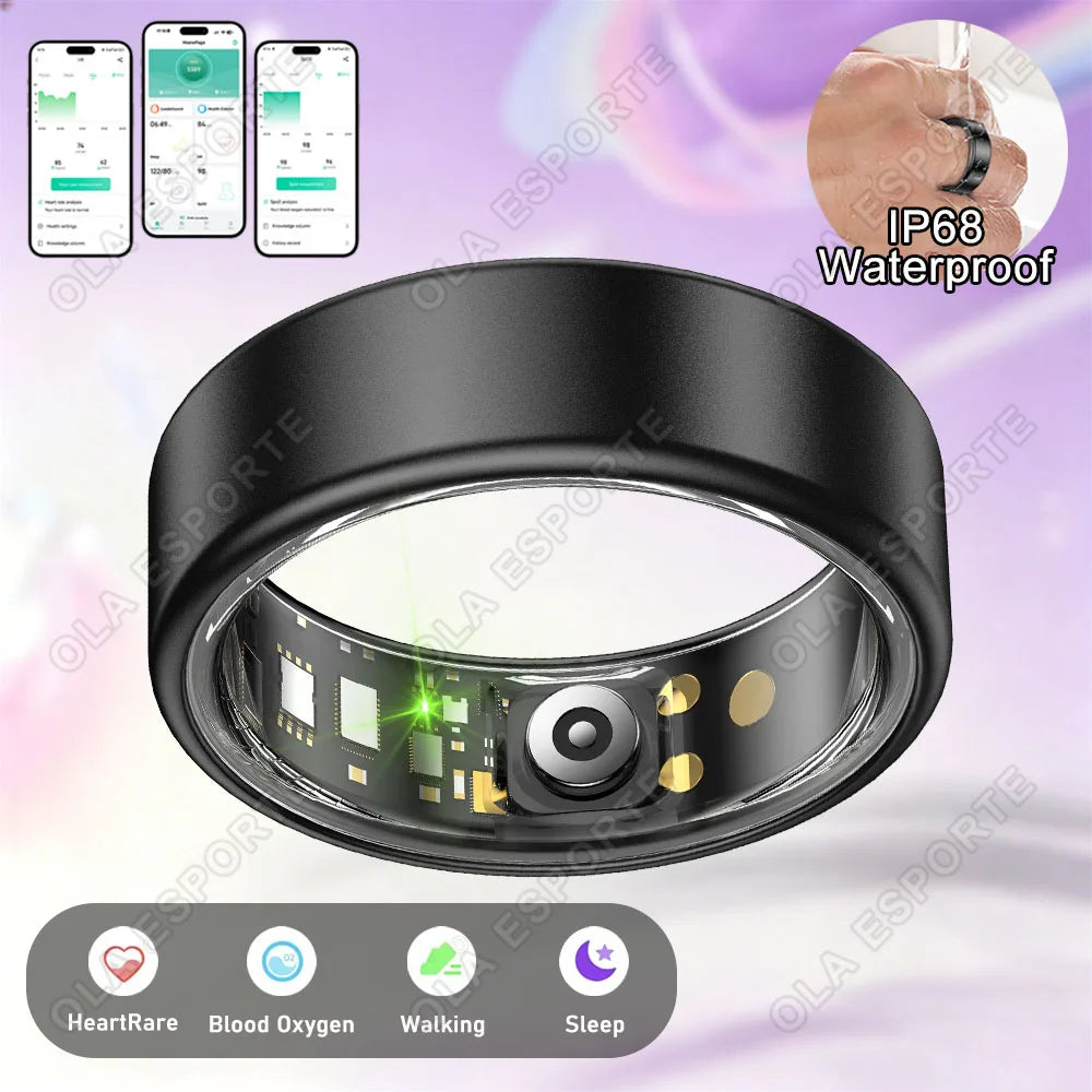 Ola Esporte Smart Ring Health, Sleep And Activity Monitor