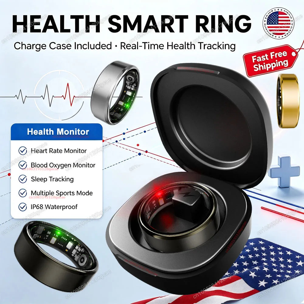 Ola Esporte Smart Ring Heart Rate Blood Oxygen Sleep Monitor