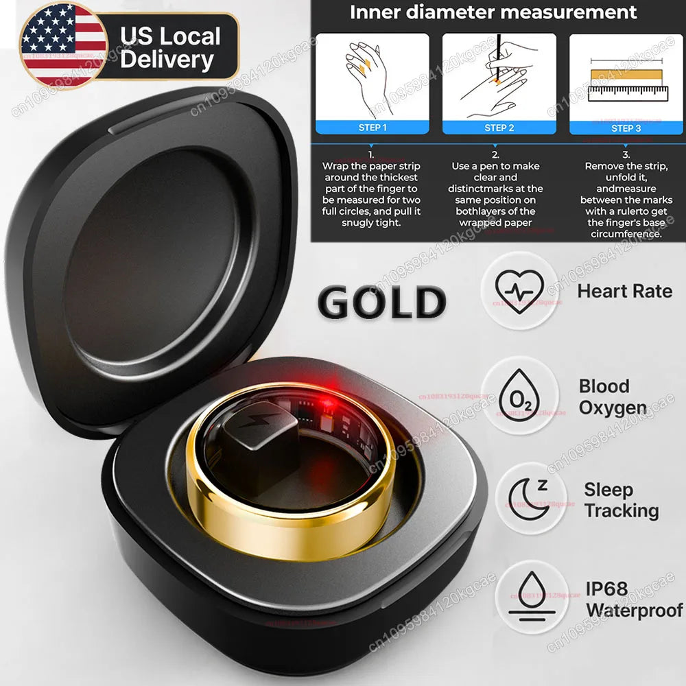 Ola Esporte Smart Ring Heart Rate Blood Oxygen Sleep Monitor