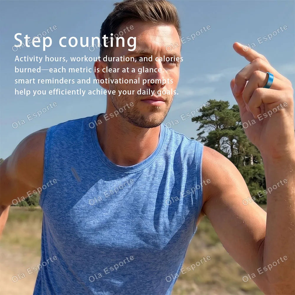 Ola Esporte Smart Ring Health, Sleep And Activity Monitor