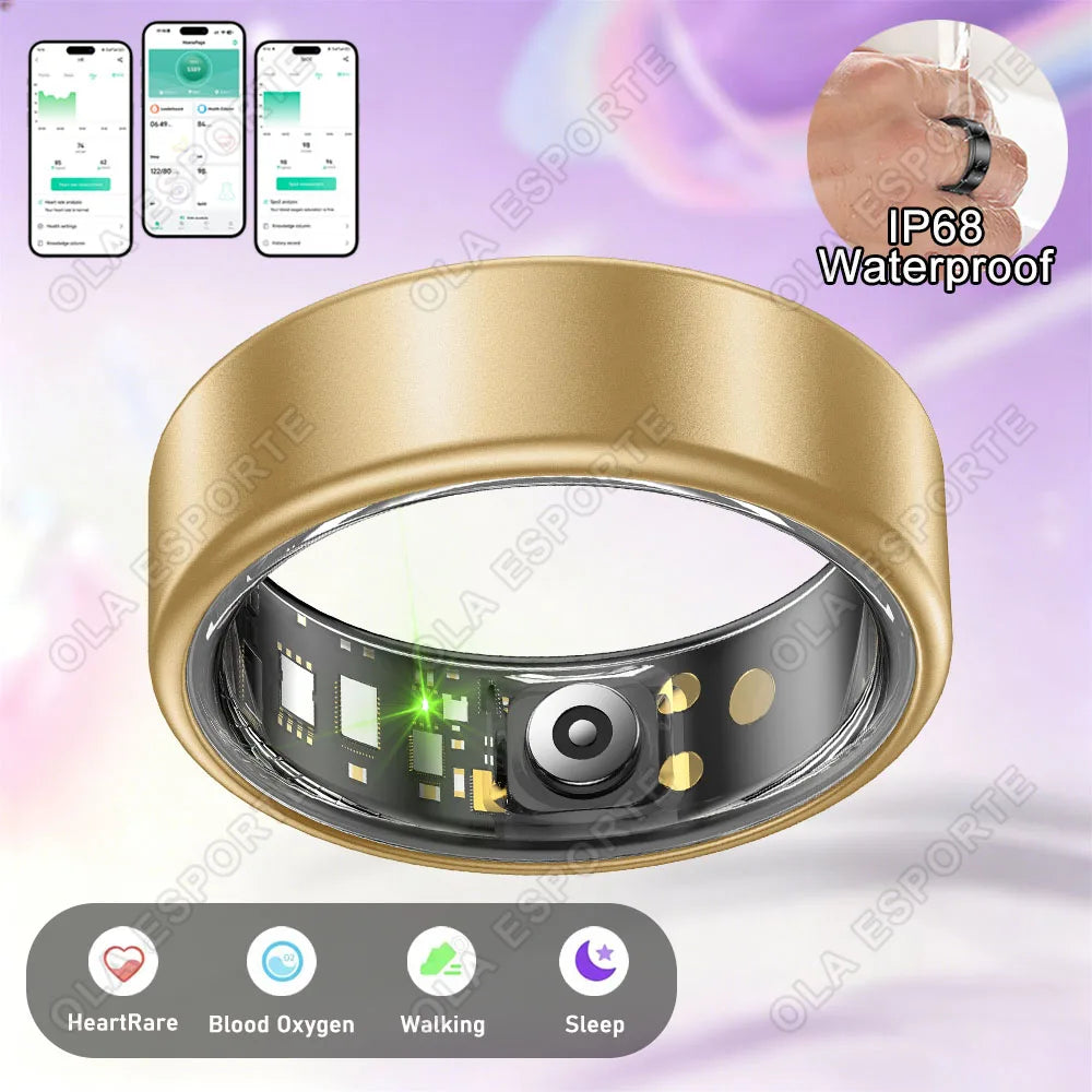 Ola Esporte Smart Ring Health, Sleep And Activity Monitor