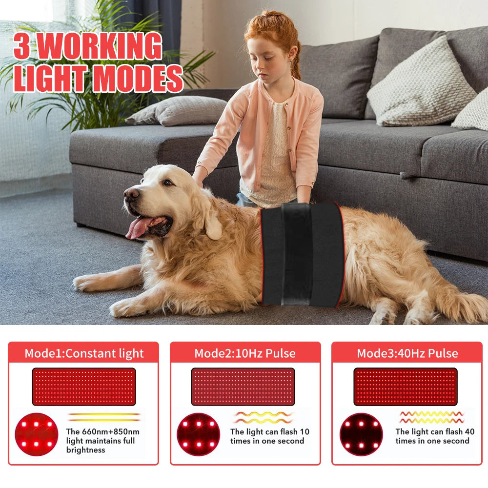 240 LED 660nm 850nm Red Light Therapy Pad For Muscle Relief
