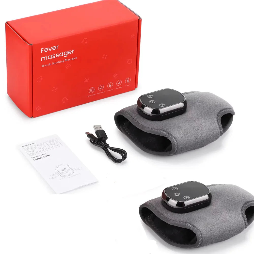 Hailicare Electric Ankle Massager With Heat And Vibration For Feet