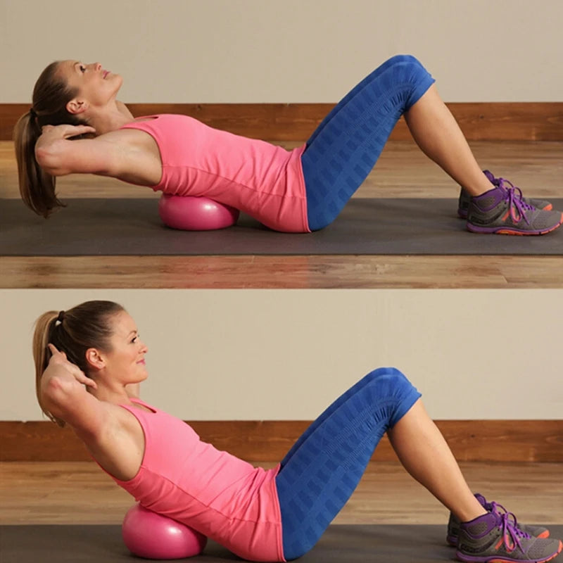 Smooth Yoga Ball For Fitness Pilates Balance Core Exercise Training