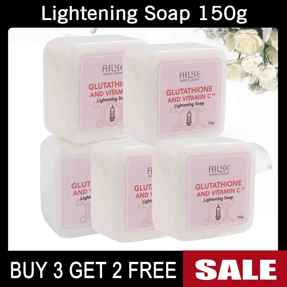 AILKE Glutathione and Vitamin C Brightening Moisturizing Skincare Set