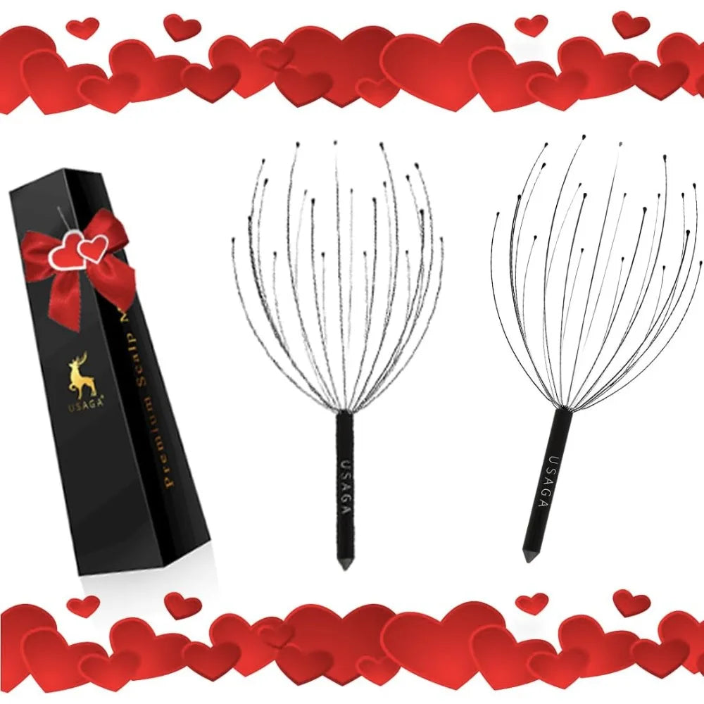 Scalp Massager 20 Finger Head Massager For Relaxation And Stress Relief