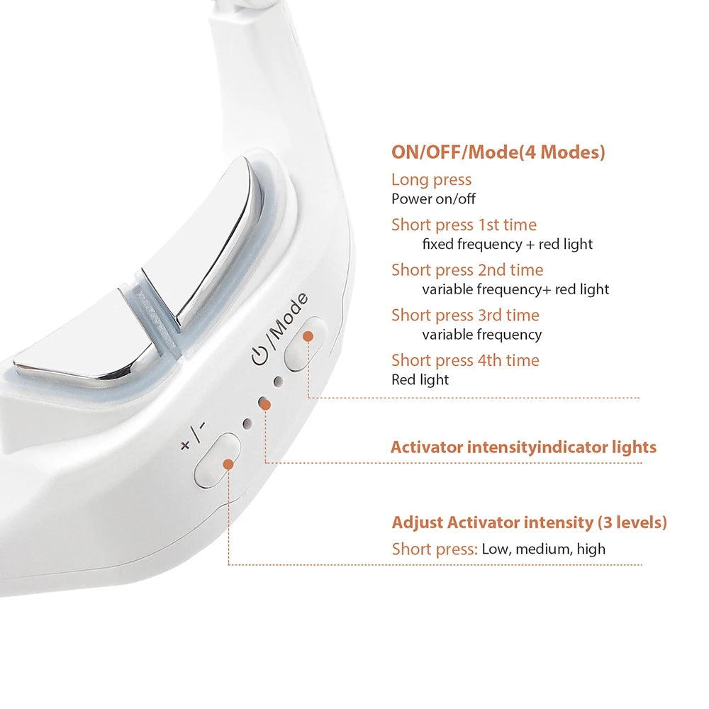 Foreverlily 3D Eye Massager Relieves Eye Fatigue Silicone Mask
