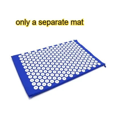 Acupressure Mat And Pillow Set For Neck Back Pain Relief