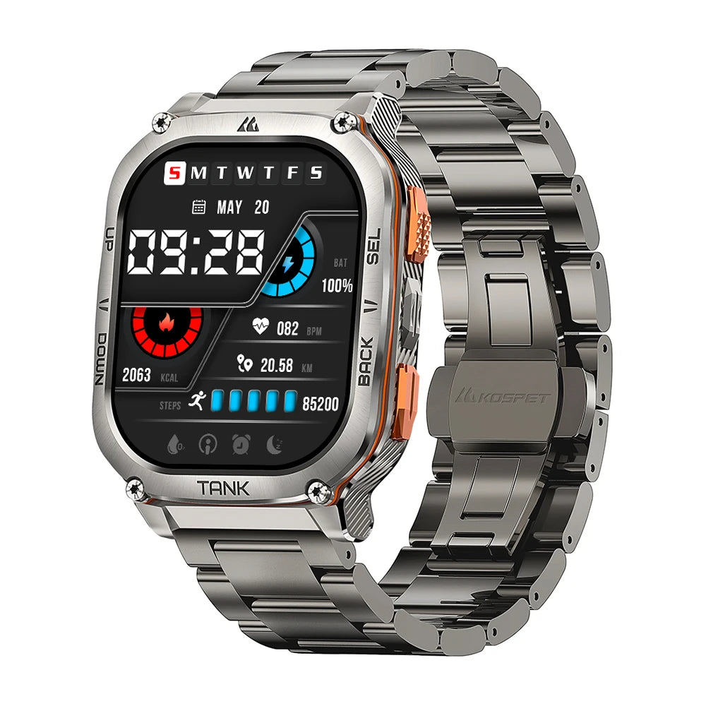 KOSPET Tank M3 Ultra GPS Smartwatch For Men Waterproof 5ATM