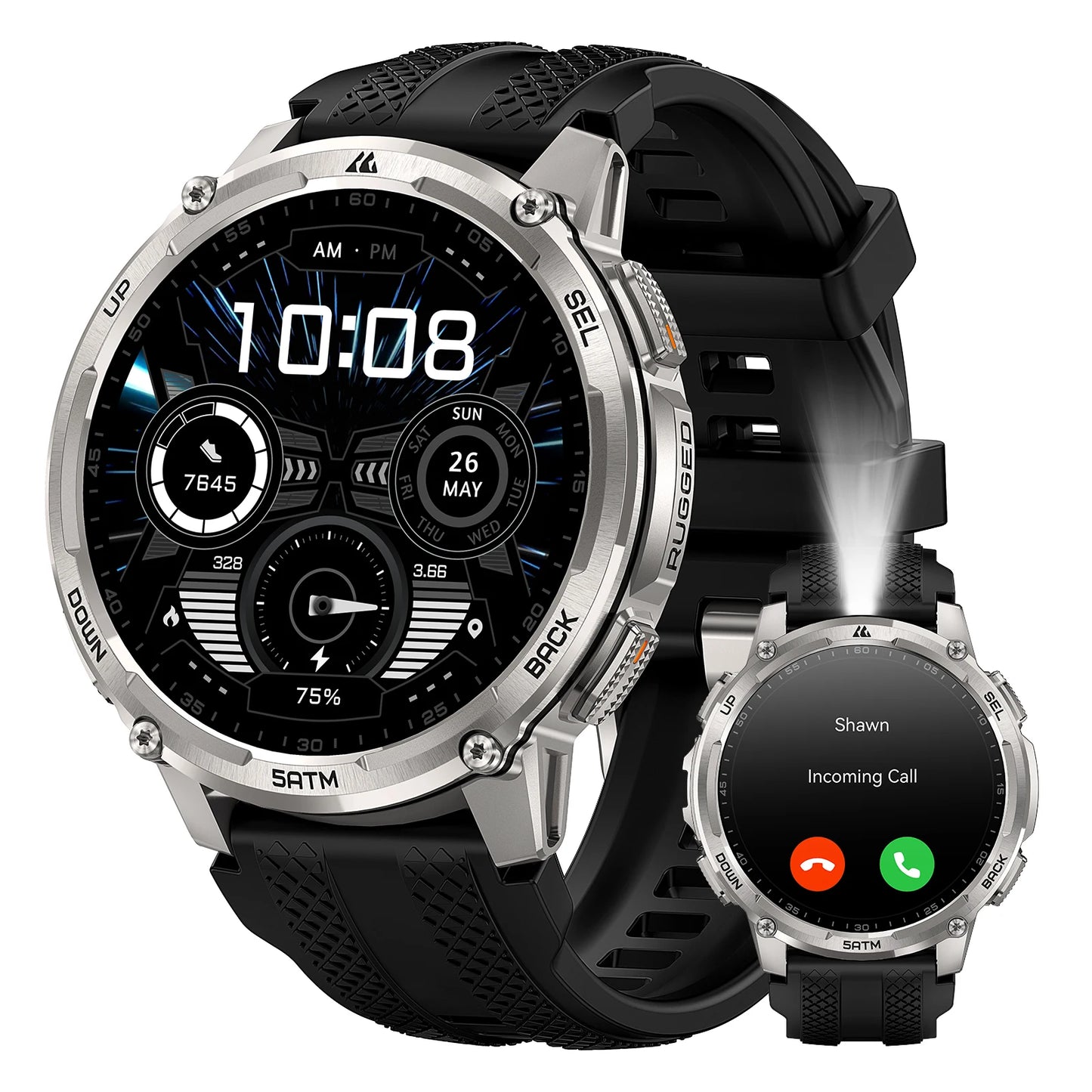 KOSPET Tank T4C Smartwatch Dual Band GPS Waterproof
