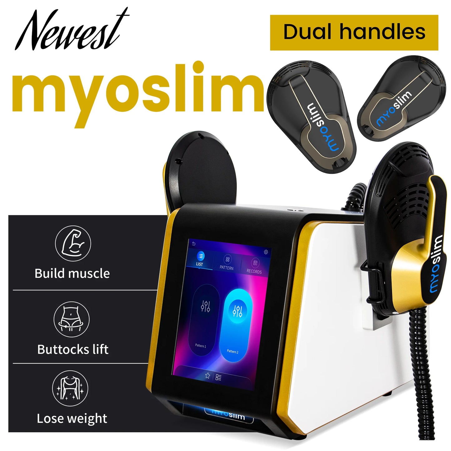 MYOSLIM 6500W EMS Body Sculpting Machine For Fat Reduction