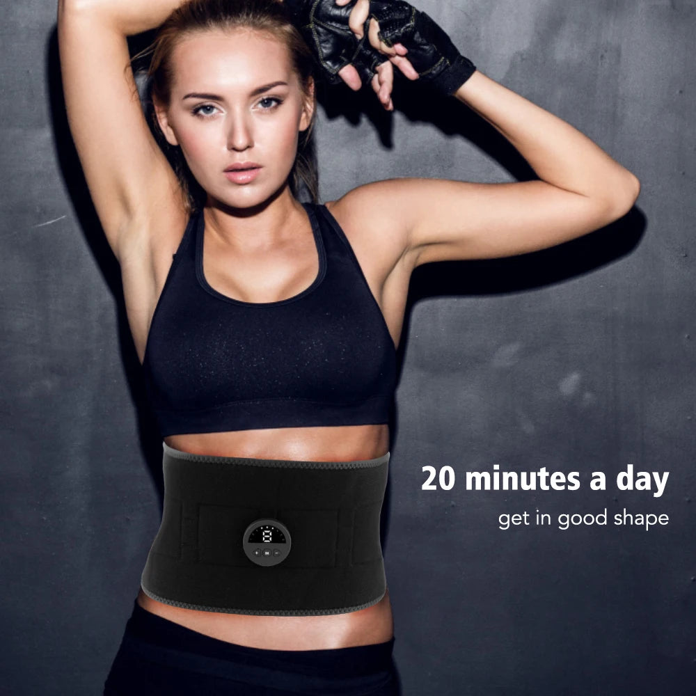 Hailicare Smart EMS Waist Belt Fitness Abdominal Trainer Muscle Massage