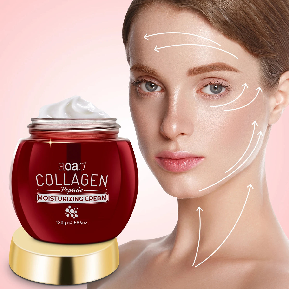 Aoao Collagen Firming Face Cream With Niacinamide And Hyaluronic Acid