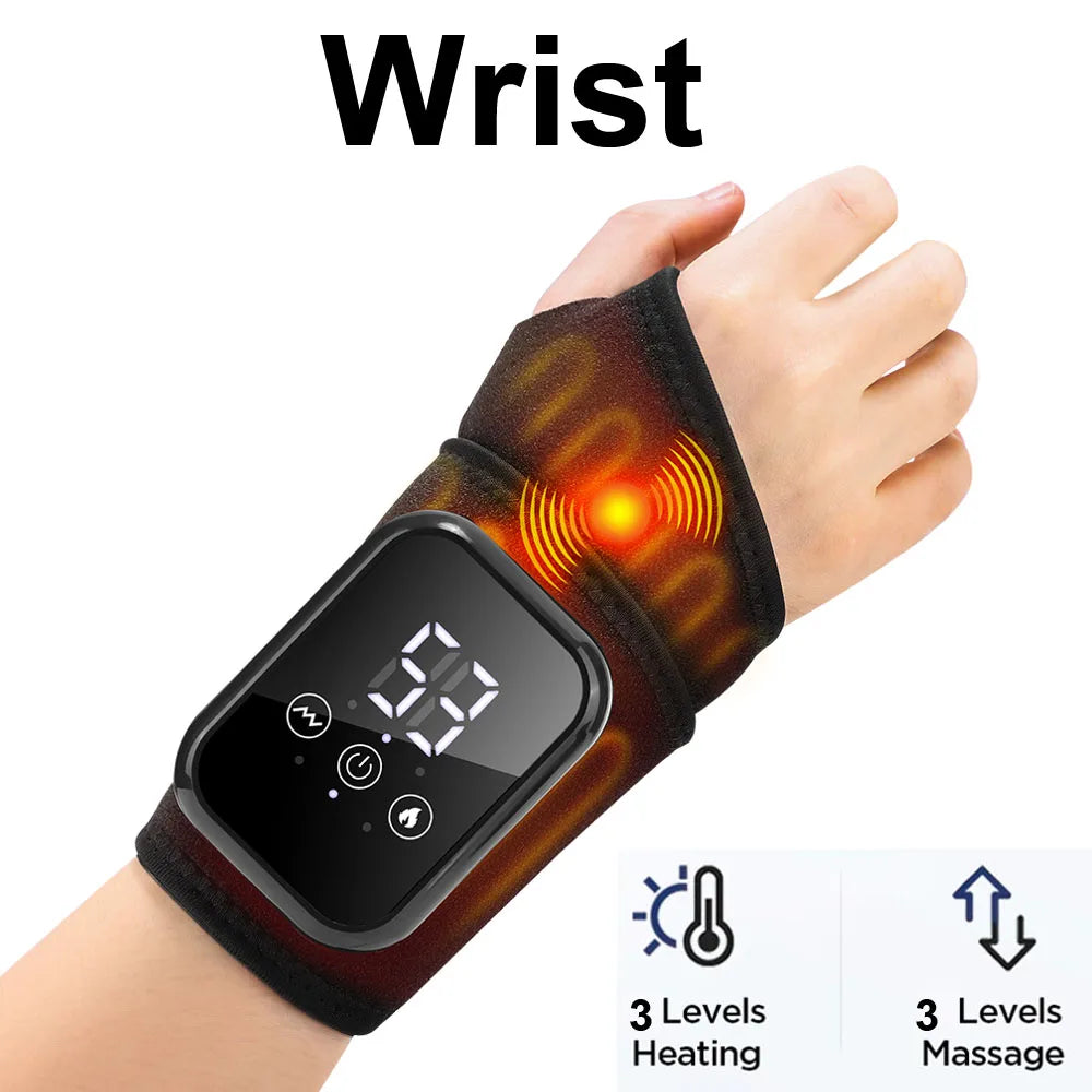 Hailicare Heated Ankle Massager With Vibration And Heat