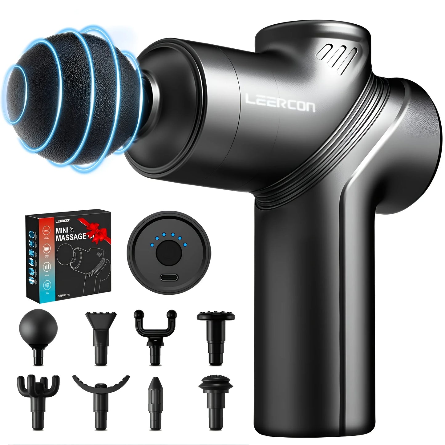 LEERCON Mini Muscle Massage Gun For Deep Tissue Relief