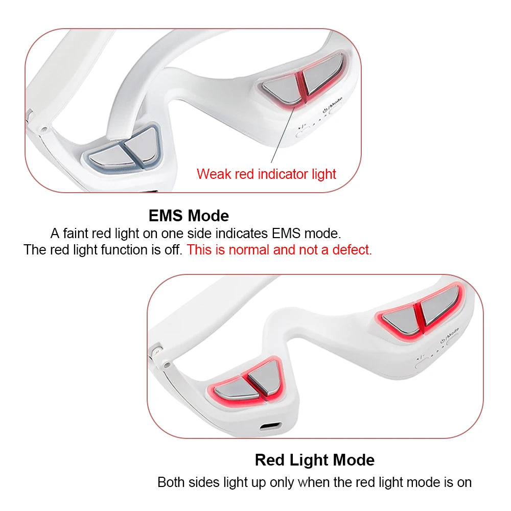 Foreverlily 3D Eye Massager Relieves Eye Fatigue Silicone Mask