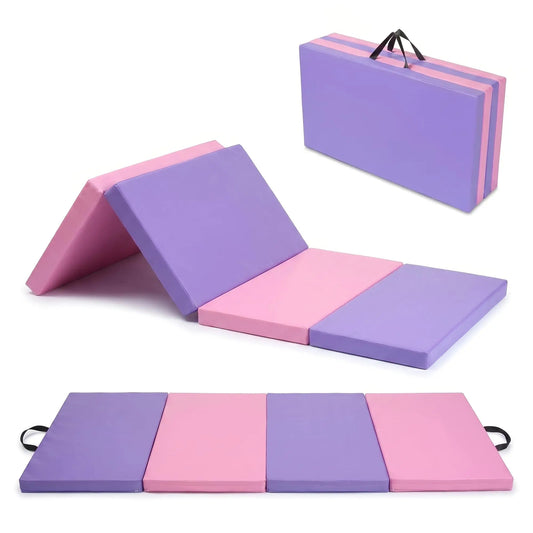 HiMISS Folding Gymnastics Mat For Home Exercise And Training
