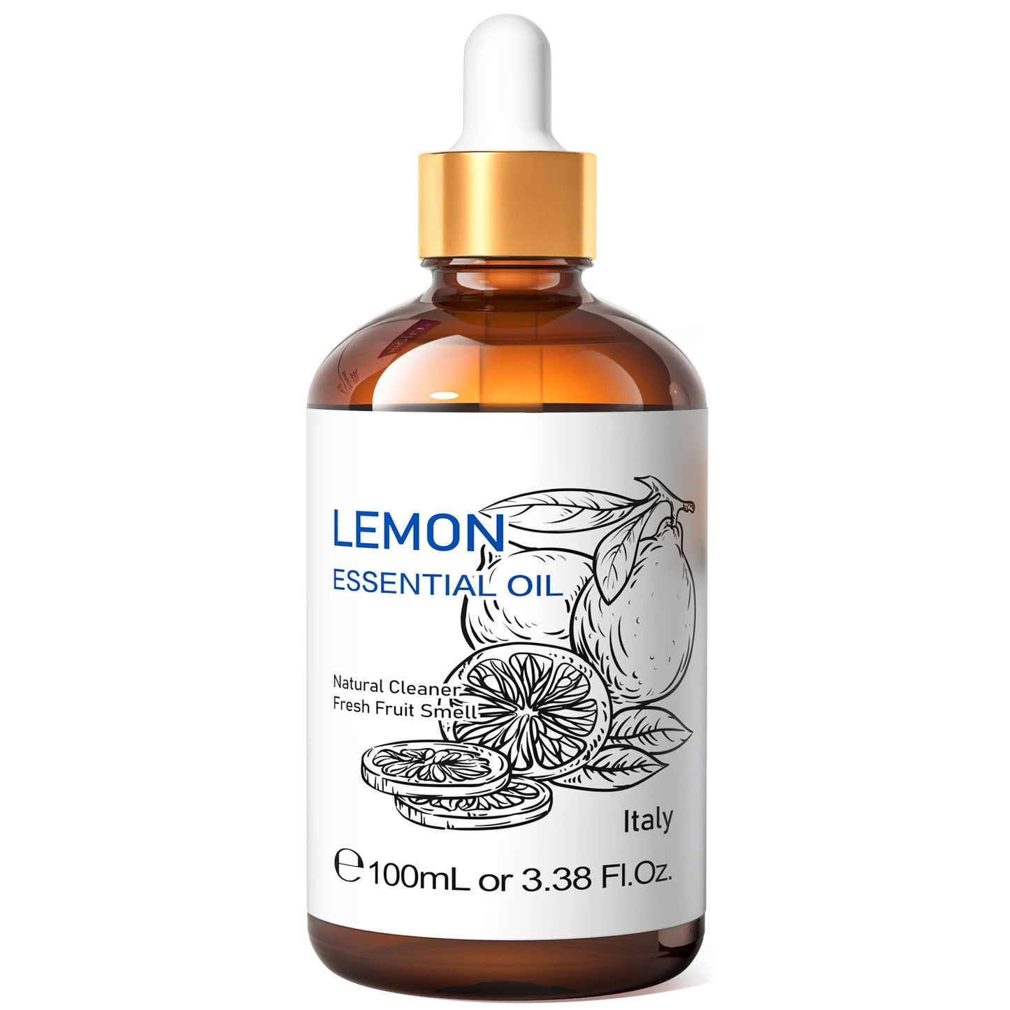 HIQILI Lemon Eucalyptus Essential Oil for Diffusers and Cars