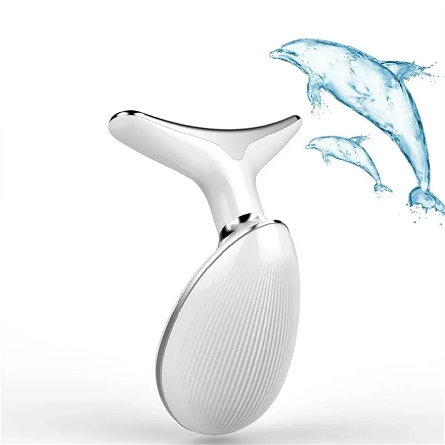 USB Rechargeable Face And Neck Massager Device For Skin Care