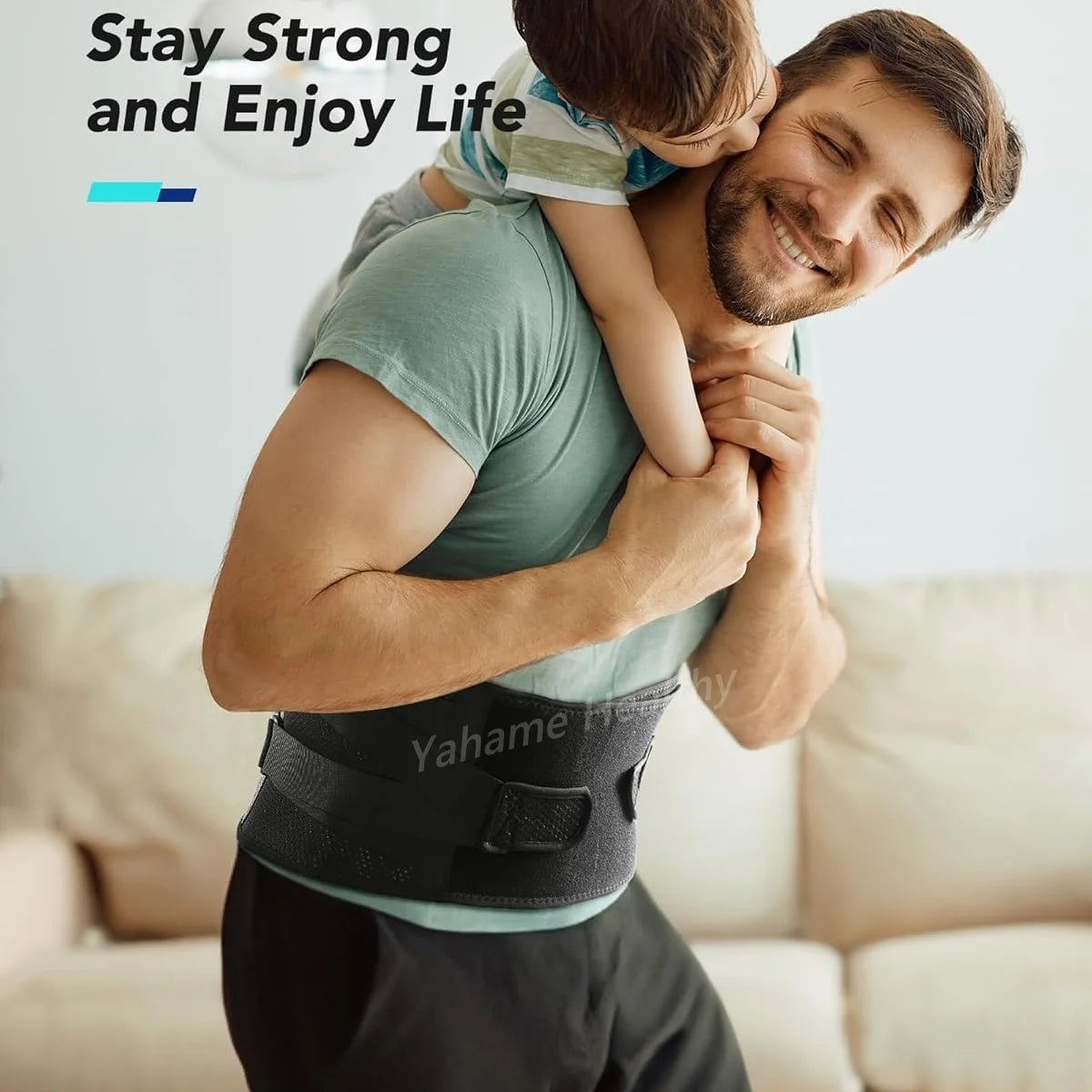 Lightweight Lumbar Support Belt For Lower Back Pain Sciatica Relief