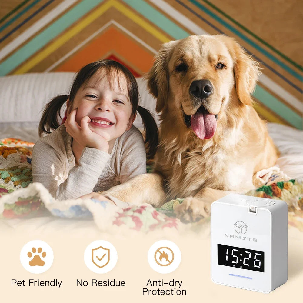 Namste 500m3 Bluetooth Wall Mount Essential Oil Aroma Diffuser