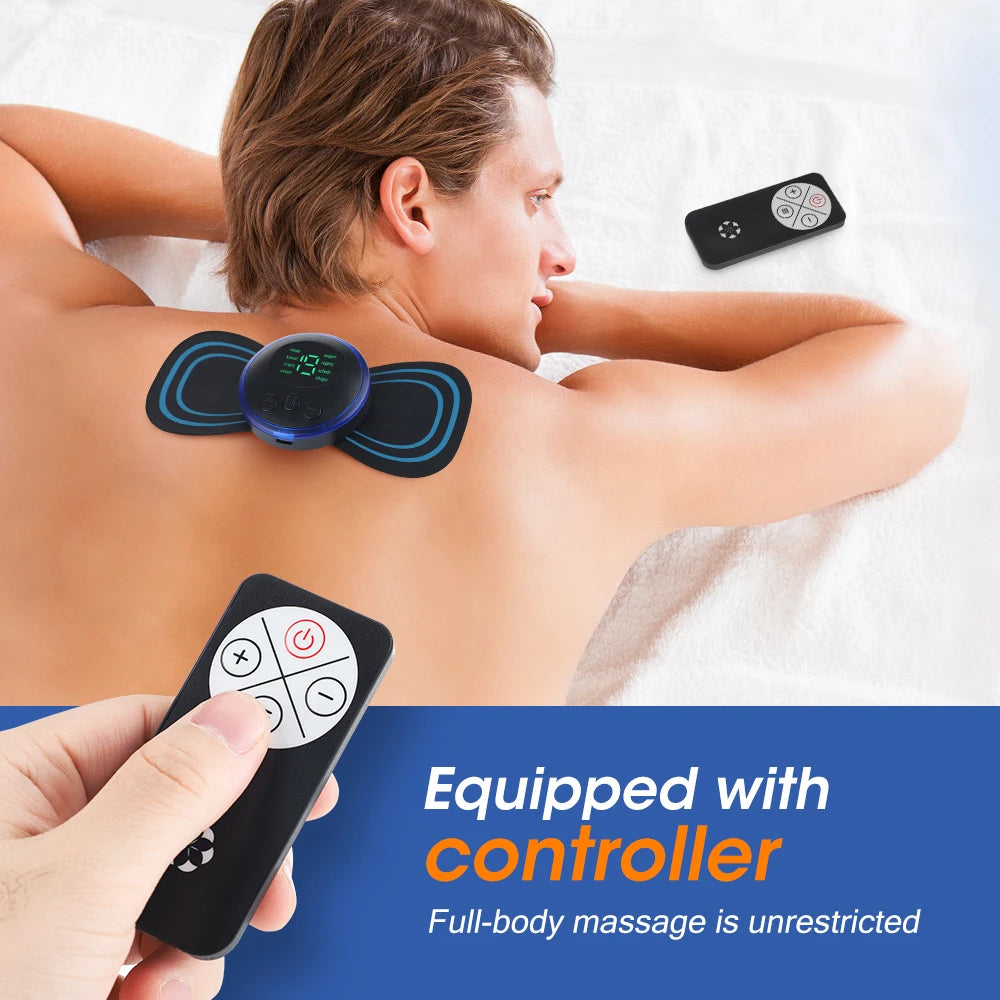 Hailicare Electric Neck Massager Patch For Muscle Relaxation And Shoulder Relief
