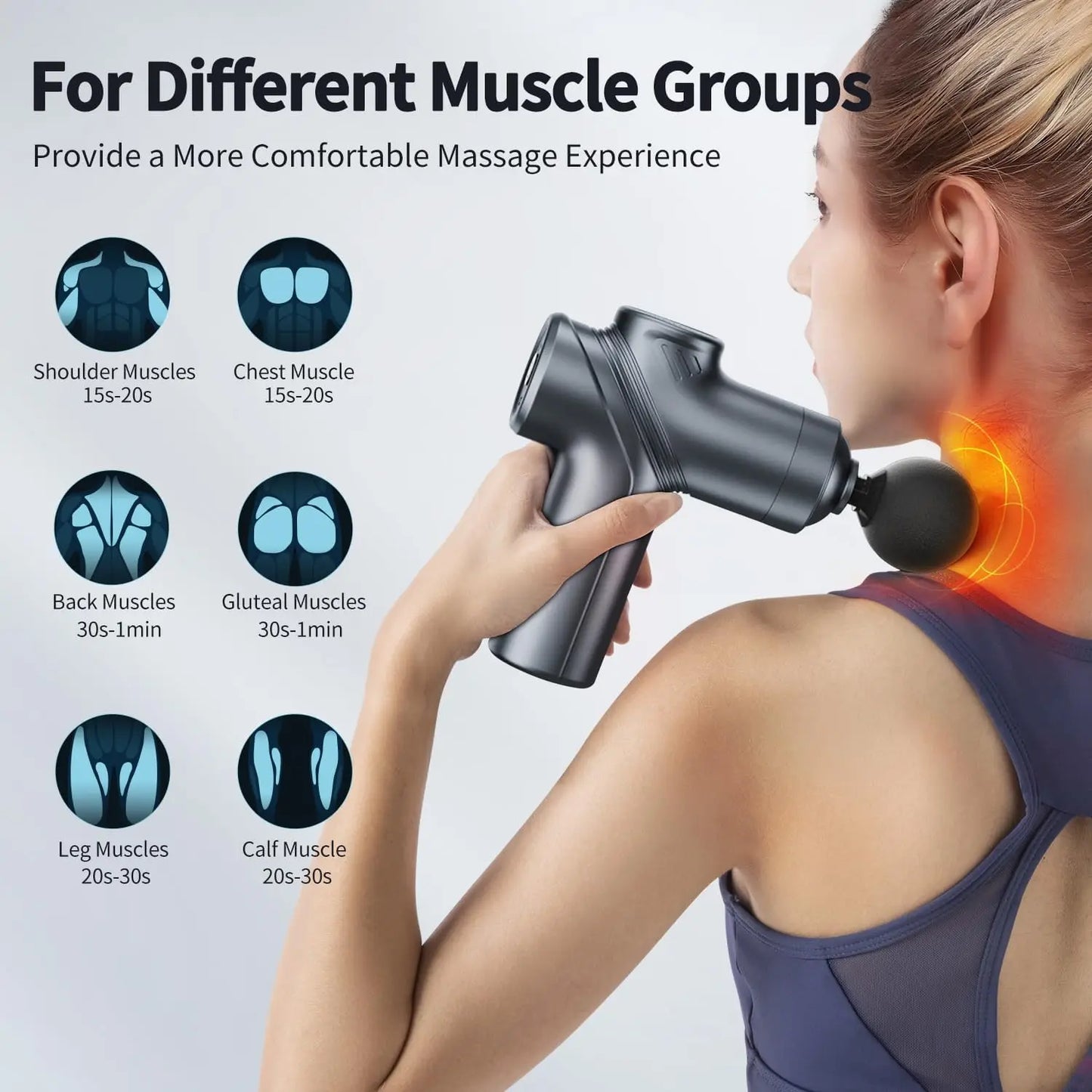 LEERCON Mini Muscle Massage Gun For Deep Tissue Relief