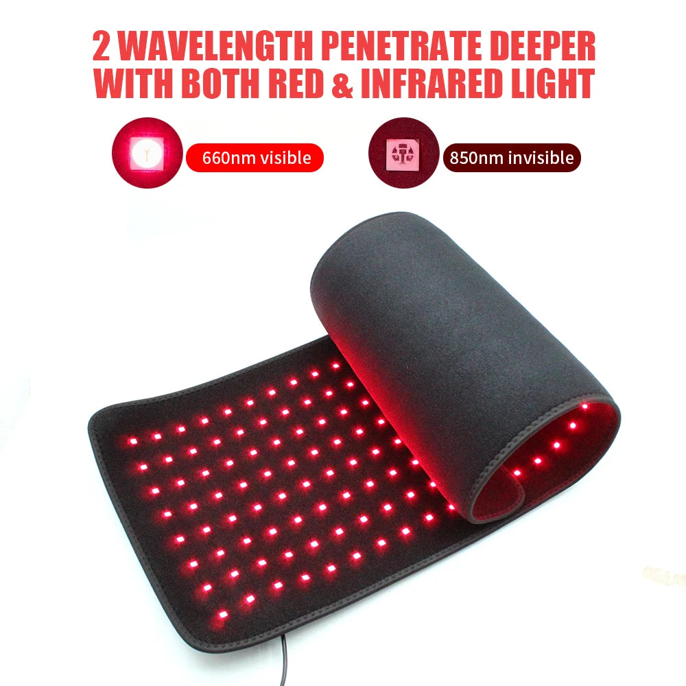 240 LED 660nm 850nm Red Light Therapy Pad For Muscle Relief