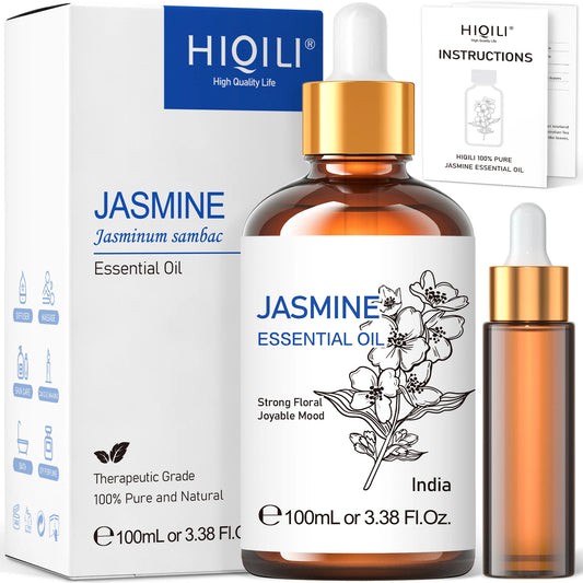 HIQILI Jasmine Ylang Ylang Orange Essential Oils 100 Percent Pure
