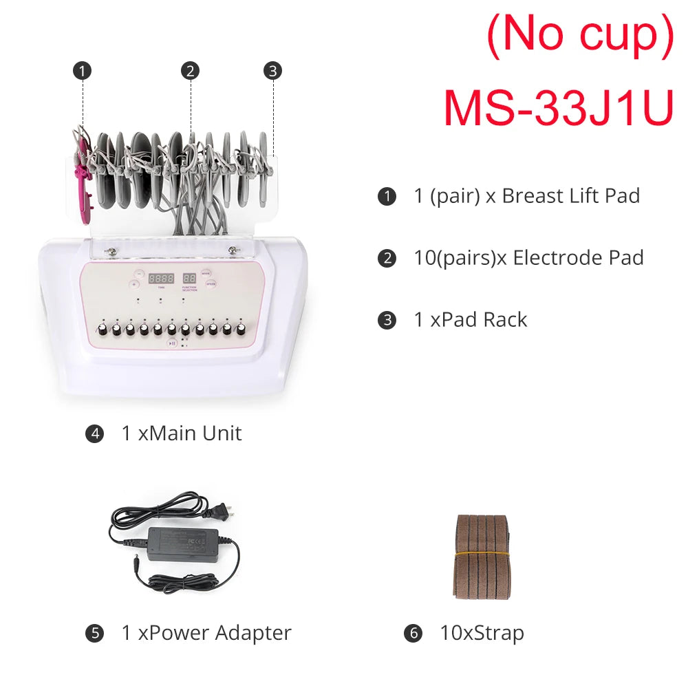 Mychway EMS Muscle Stimulator Trainer For Hips, Arms, Abdomen