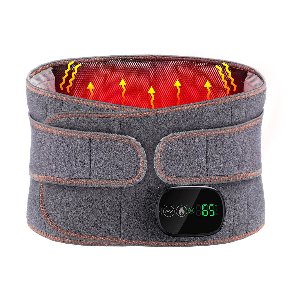 Hailicare Heating Vibration Massager Belt For Lumbar Support