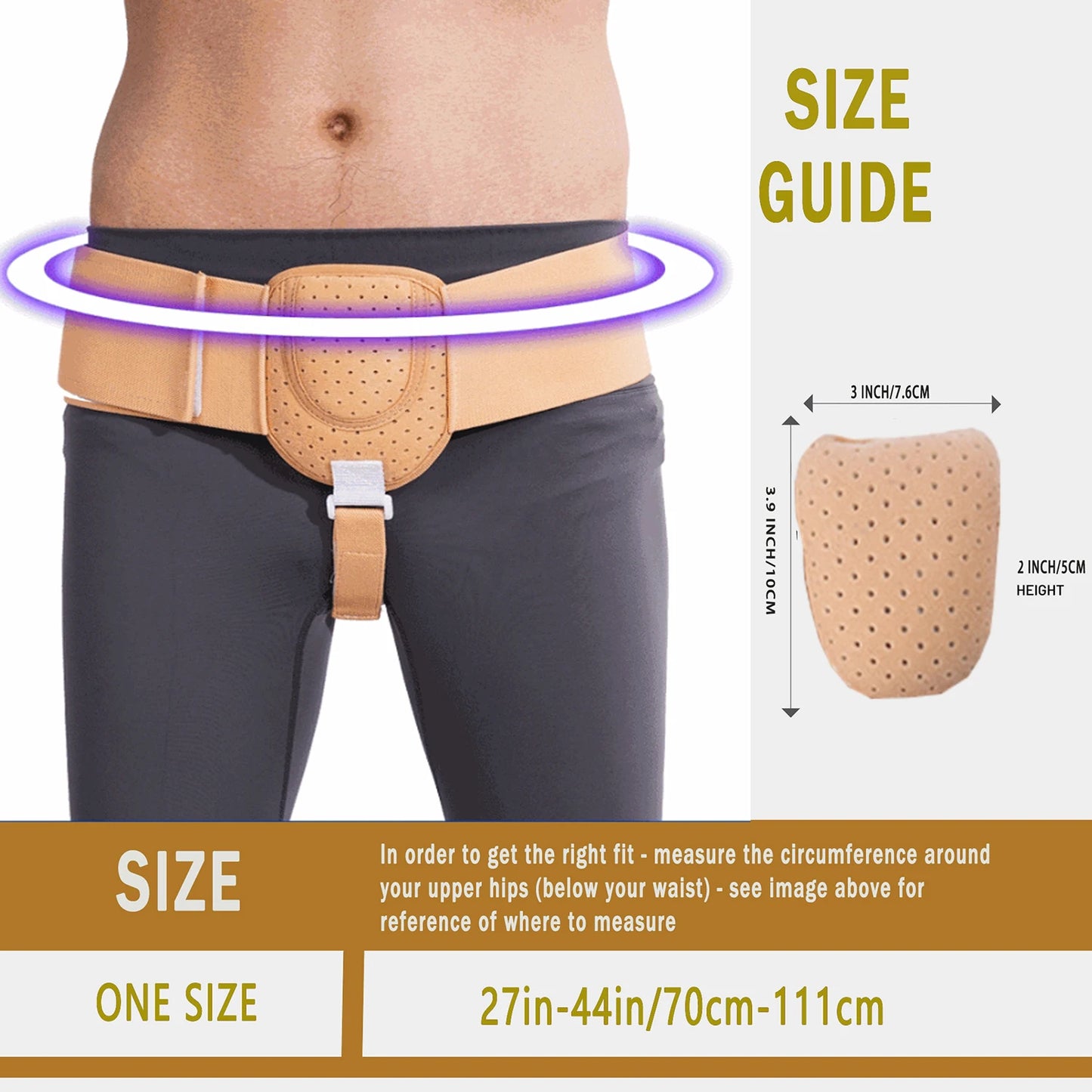 Inguinal Hernia Belt Truss For Support And Pain Relief