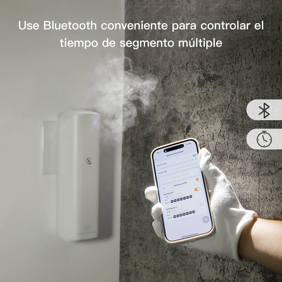 NAMSTE Smart Waterless Plug In Wall Fragrance Diffuser