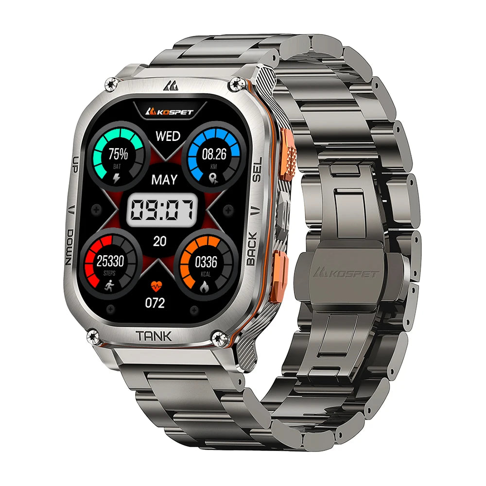 KOSPET Tank M3 Ultra GPS Smartwatch For Men Waterproof 5ATM