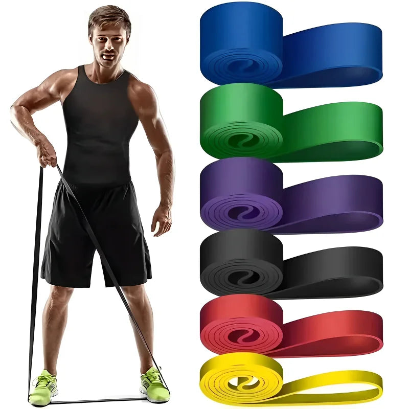 TPE Elastic Band Set For Pull Up Strength Training Fitness