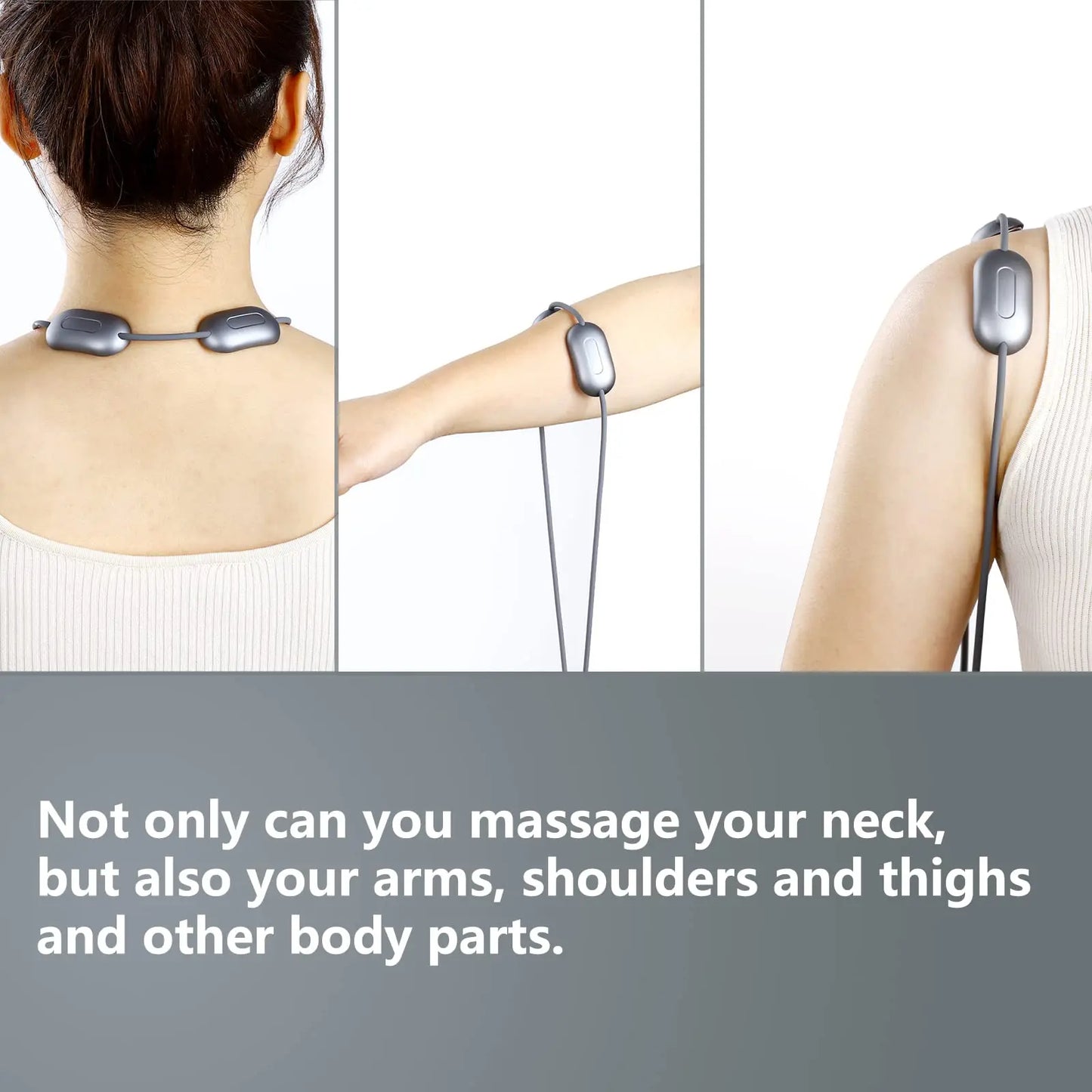 Hanging Neck Massager EMS With Hot Compress For Relaxation