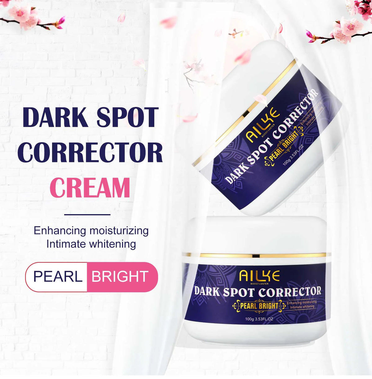 AILKE Glutathione Dark Spot Corrector Moisturizing Face Cream