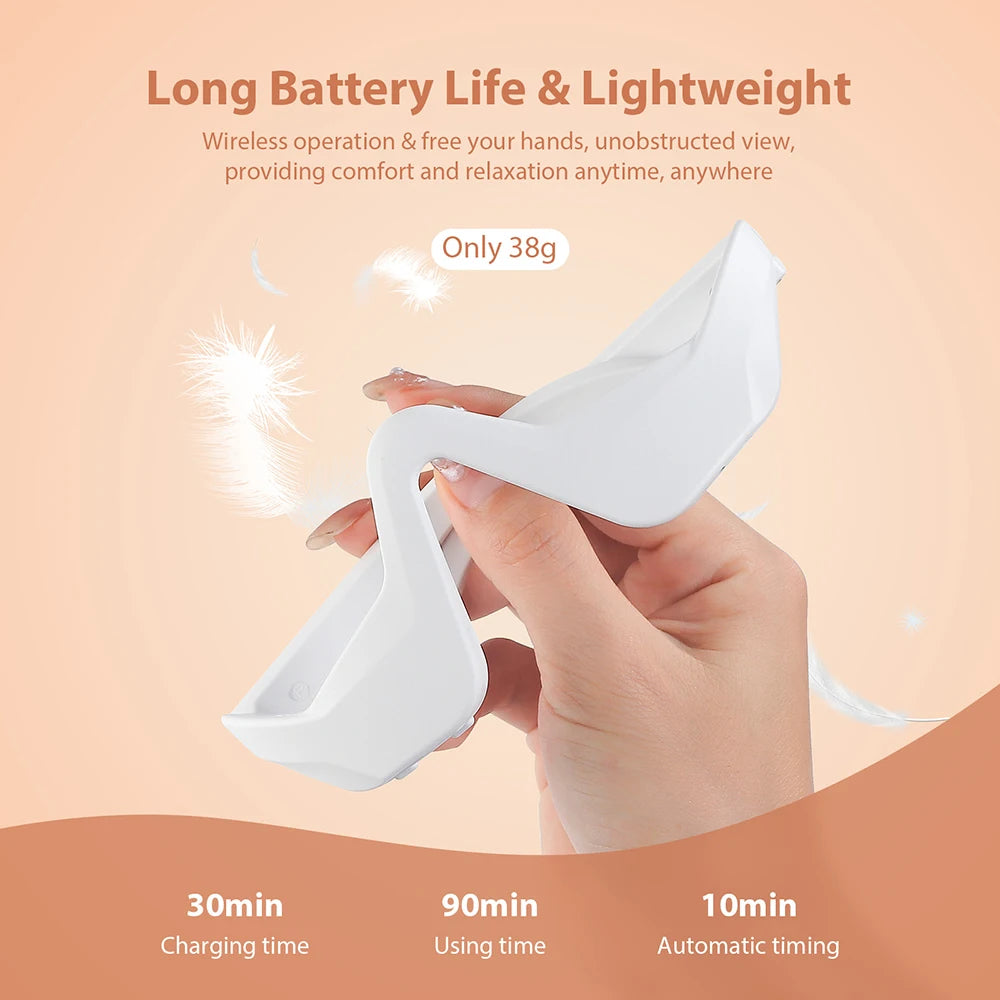 Foreverlily 3D Eye Massager Relieves Eye Fatigue Silicone Mask