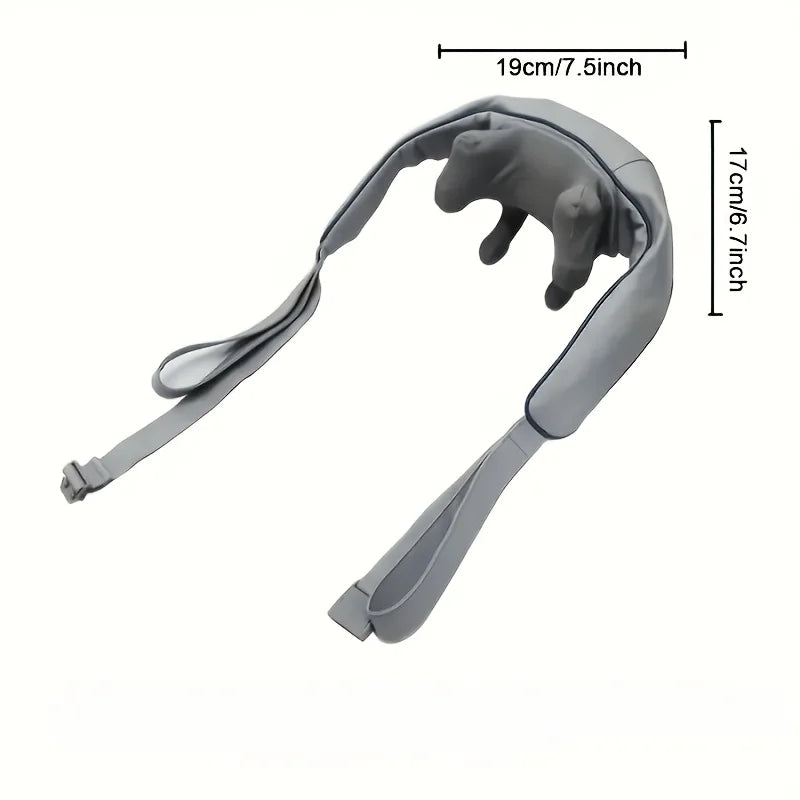Shiatsu Neck And Shoulder Massager With Heat And Wireless Rechargeable