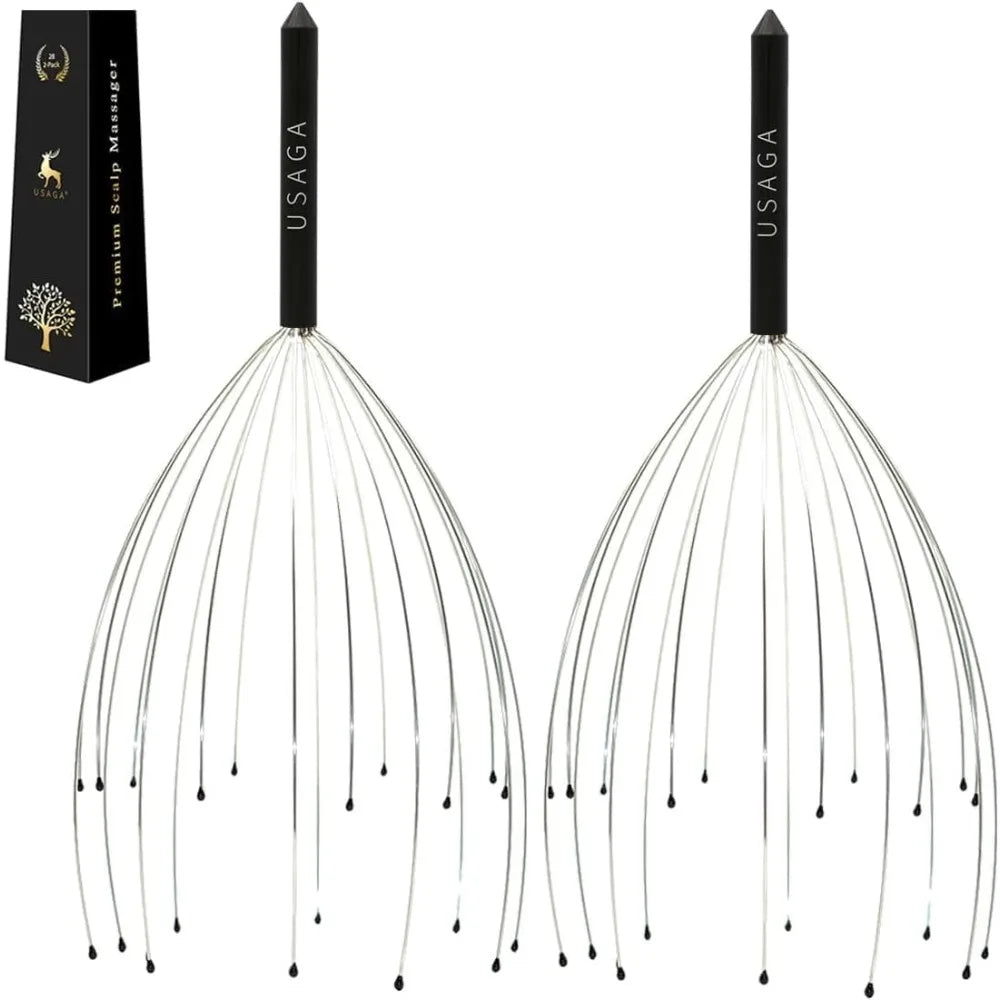 Scalp Massager 20 Finger Head Massager For Relaxation And Stress Relief