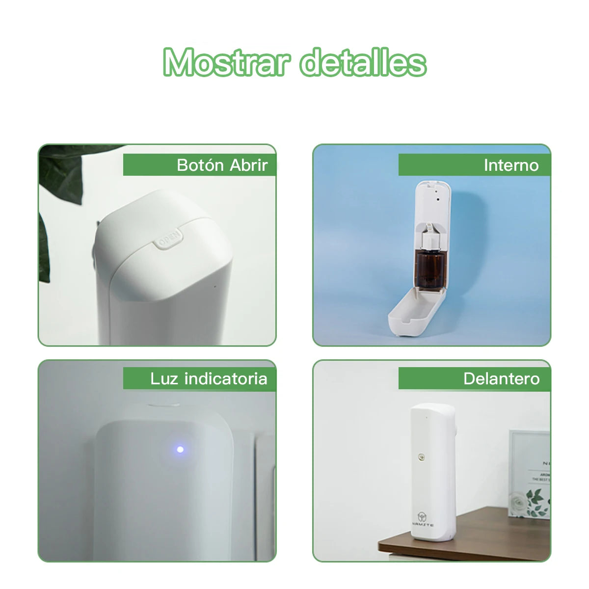 NAMSTE Smart Waterless Plug In Wall Fragrance Diffuser