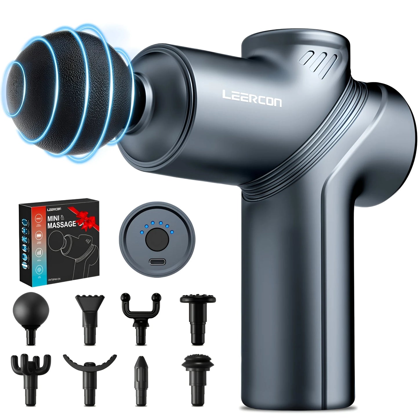 LEERCON Mini Muscle Massage Gun For Deep Tissue Relief