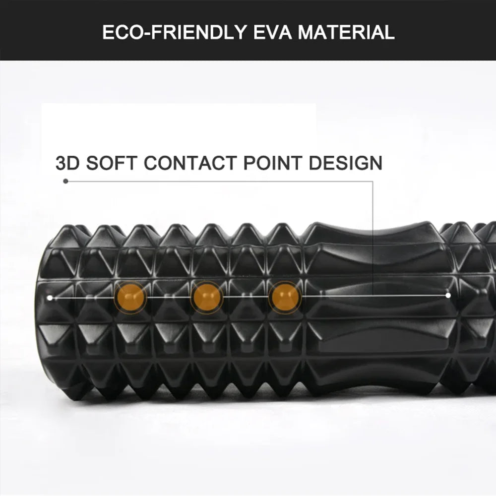 Foam Massage Roller Hollow Column For Sports Rehabilitation Physiotherapy