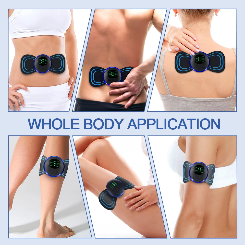 Hailicare Electric Neck Massager Patch For Muscle Relaxation And Shoulder Relief
