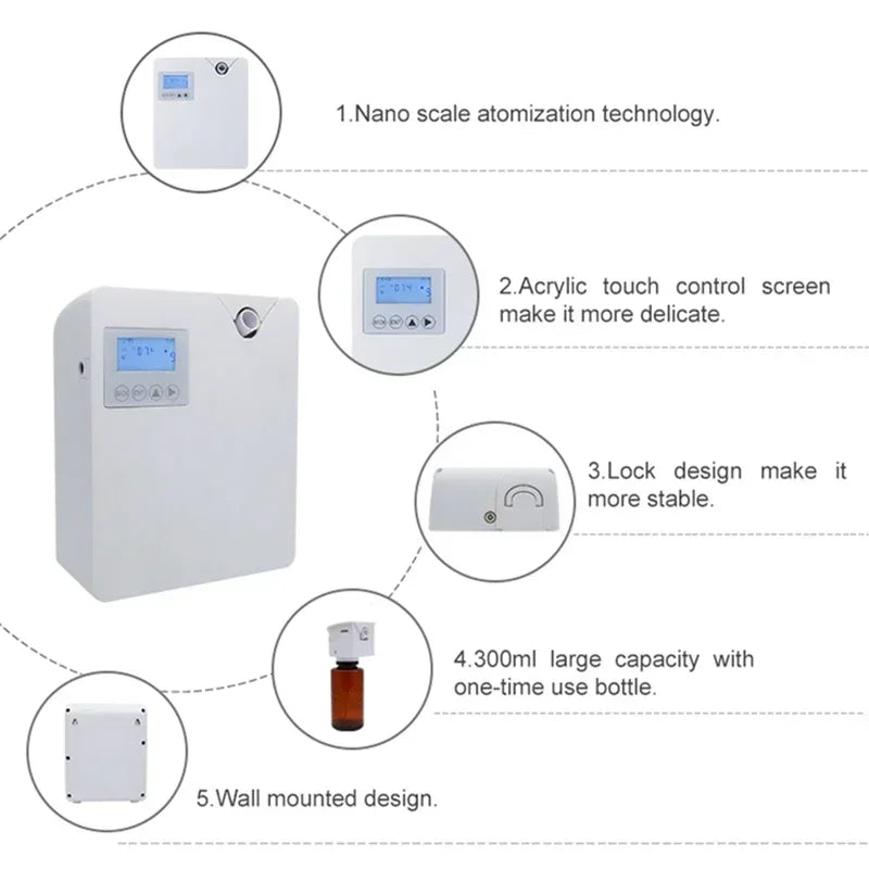 Le Parfum Smart Wifi Bluetooth Essential Oil Aroma Diffuser