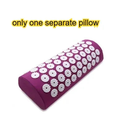 Acupressure Mat And Pillow Set For Neck Back Pain Relief